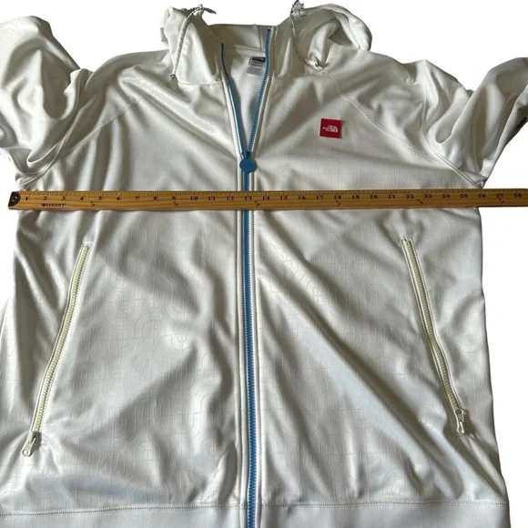 The north face jacket men’s size XXL white athletic running casual Retro sporty - Picture 7 of 16